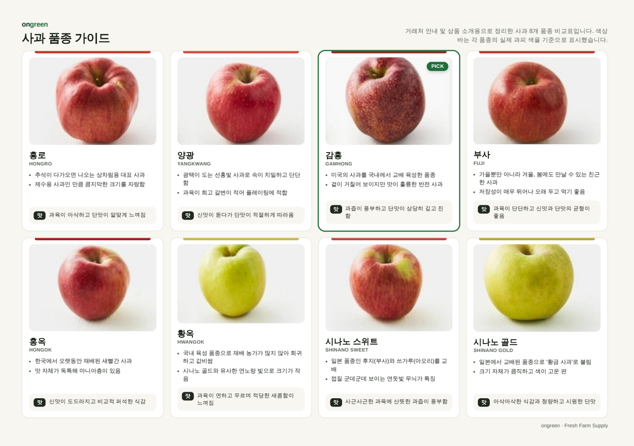 감홍 소과 가정용 A급